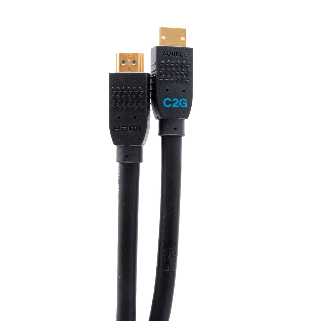 C2g 12ft Ultra Flexible 4k Active Hdmi Cable Gripping 4k 60hz In-Wall M/M Cable Hdmi Con Ethernet Hdmi Macho A Hdmi Macho 3.7 M Negro Activo Admite 4k60hz