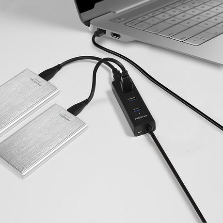 EAN 8595247903532 - Axagon HUE-S2BL hub de interfaz USB 3.2 Gen 1 (3.1 Gen 1) Type-A 5000 Mbit/s Negro imagen 2