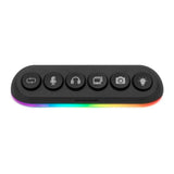 Mreamplify Hub Deck 5, 4x Usb 3.0, 1x Usb 2.0, Rgb, 12v, Eu-Netzcable - Negro