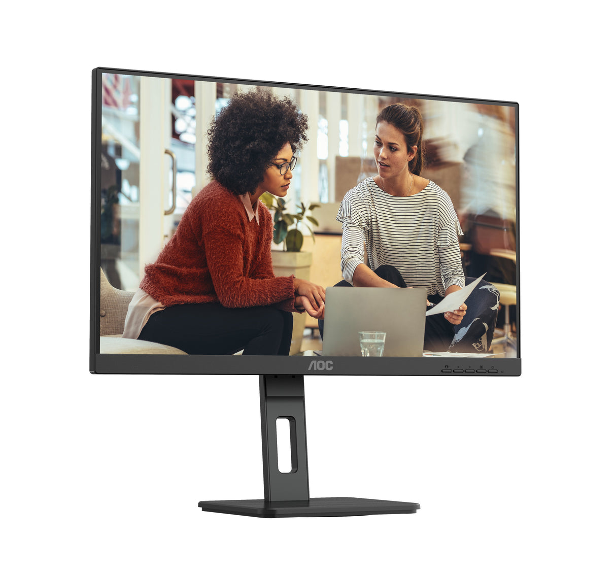 Monitor Aoc  27" U27e3uf 16:09 2xhdmi+Dp+Usb 4k Lift Negro