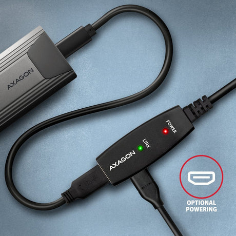 EAN 8595247907240 - Axagon ADR-305 USB 3.2 Gen 1 A-M -> A-F active extension/repeater cable 5m - Kabel - Digital/Daten cable  imagen 6