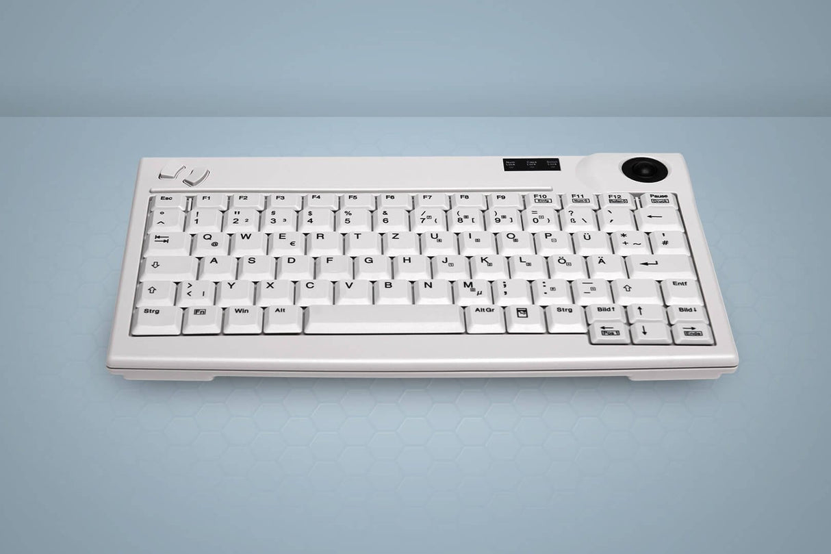 Cherry Aktive Key Industry 4.0 Mini Trackball Keyboard Usb L