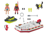 Playmobil 71464 City Action Feuerwehrboot Mit Aqua Scooter, Juguete De Construcción 71464