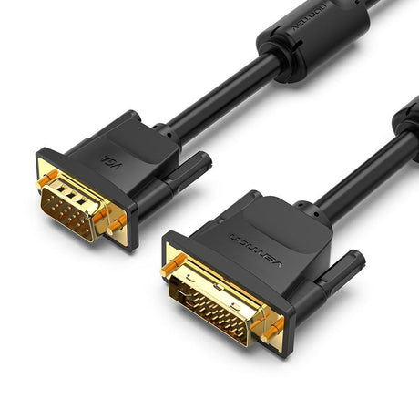EAN 6922794732971 - Vention EACBH adaptador de cable de vídeo 2 m DVI VGA (D-Sub) Negro imagen 1