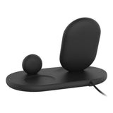 Belkin Wiz001vfbk - Cargador Inalámbrico 3 En 1 Negro