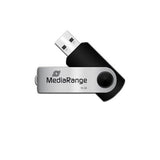 EAN 4260459619376 - MediaRange MR910-3 unidad flash USB 16 GB USB tipo A 2.0 Negro, Plata imagen 3