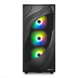 Caja  Pc Sharkoon 4044951041152 Negro