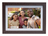 EAN 5706751070310 - Denver PFF-1042DWMK2 marco fotográfico digital Madera 25,6 cm (10.1") Pantalla táctil Wifi imagen 3