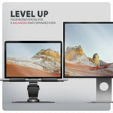 EAN 8595247909206 - Axagon STND-LRB Laptop-Ständer, 360° drehbar, Doppelgelenk, verlängerbar Soporte para ordenador portátil  imagen 9