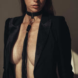 Bijoux Indiscrets Maze Collar Con Flecos Negro