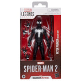Figura Hasbro Marvel Legends Series Spider Man 2 Peter Parket (Black Suit)