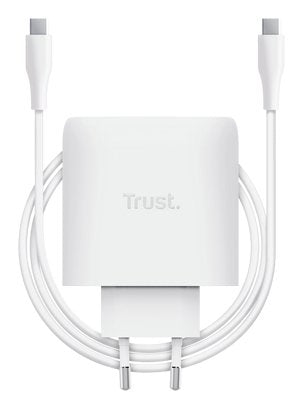 EAN 8713439255249 - Trust Maxo 65W Portátil, Smartphone, Tableta Blanco Corriente alterna Carga rápida Interior imagen 5
