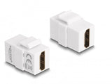 Delock Keystone Modul Hdmi Buchse Zu Hdmi Buchse Weiss