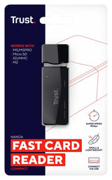 Lector De Tarjetas Externo Trust Nanga 21935 Usb 3.1