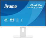 Iiyama Xb2497hsn-W1 (Prolite) - 23.8p Ips Fhd - 1ms - 350cd/Mâ² -  Hdmi-Dp Usb-C.Dock - Hub Usb - 2x2w - Ajustable- Blanco