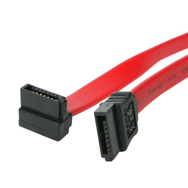Startech Cable De Datos Sataiii Acodado 0,45m
