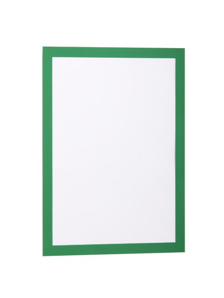Marco Informativo Durable Duraframe A4 Autoadhesivo 2 Piezas Verde