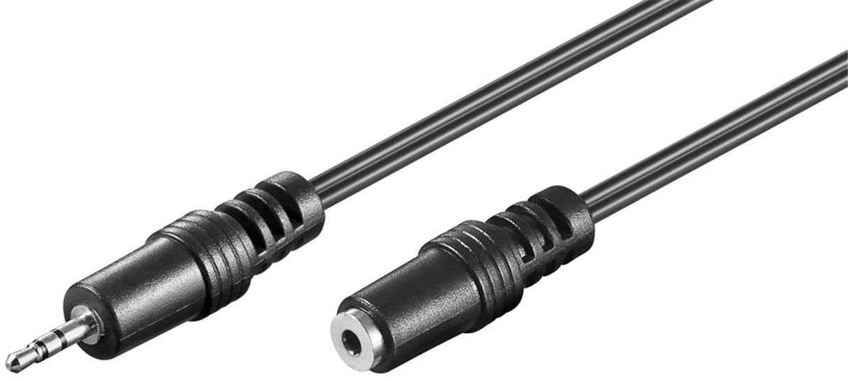 Cable  2 M 2.5mm M (3-Pin, St) A 2.5mm H (3-Pin, St)