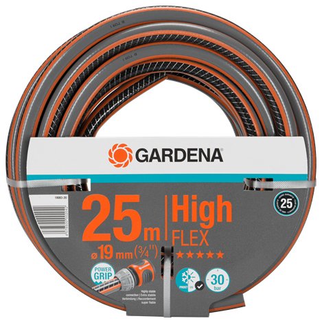 Gardena 18083-20 Manguera De Jardín 25 M Por Encima Del Suelo Gris, Naranja