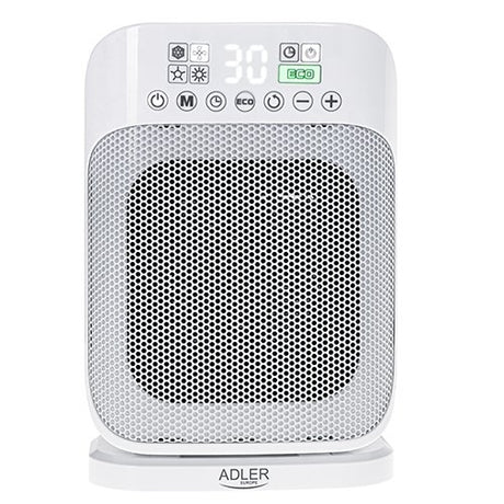 EAN 5903887805865 - Adler AD 7727 calefactor eléctrico Interior Blanco 1500 W Ventilador eléctrico imagen 2
