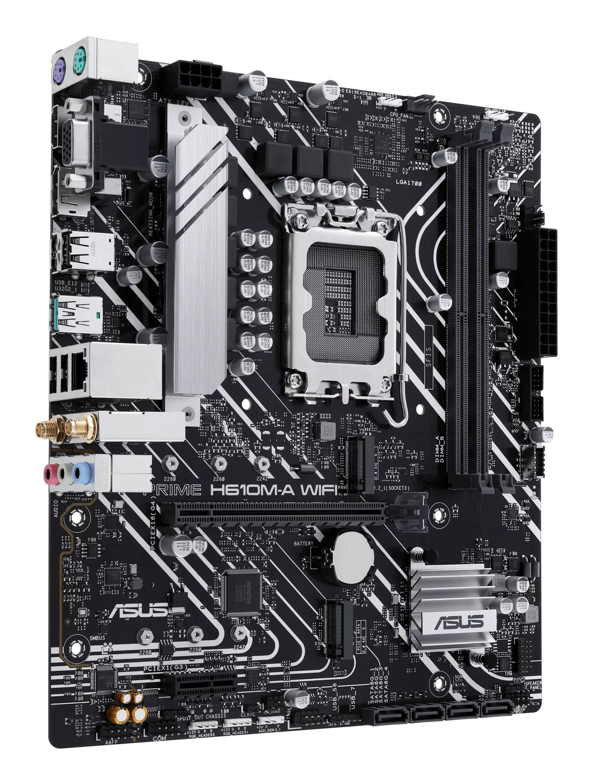 EAN 4711387301777 - ASUS PRIME H610M-A WIFI Intel H610 LGA 1700 micro ATX imagen 2