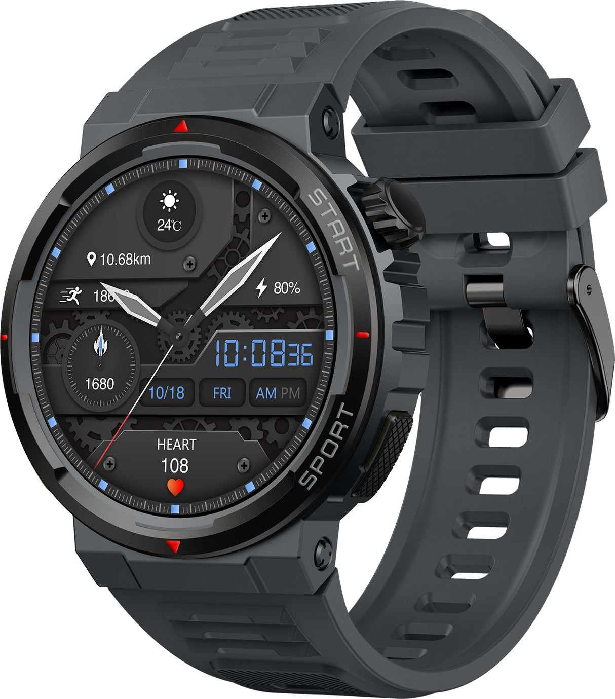 EAN 6946639813212 - Zeblaze ARES 3 PLUS 3,63 cm (1.43") AMOLED 45 mm Híbrido 466 x 466 Pixeles Pantalla táctil Negro imagen 2