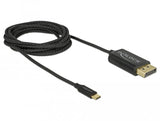 Delock Cable Usb Tipo-C Macho > Displayport Macho Dp-Alt Mode 4k 60 Hz 2 M