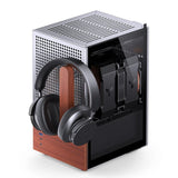 Jonsbo T6 Pc Carcasa, Mini-Tower, Mini-Itx, Tempered Glass, Madera - Plateado