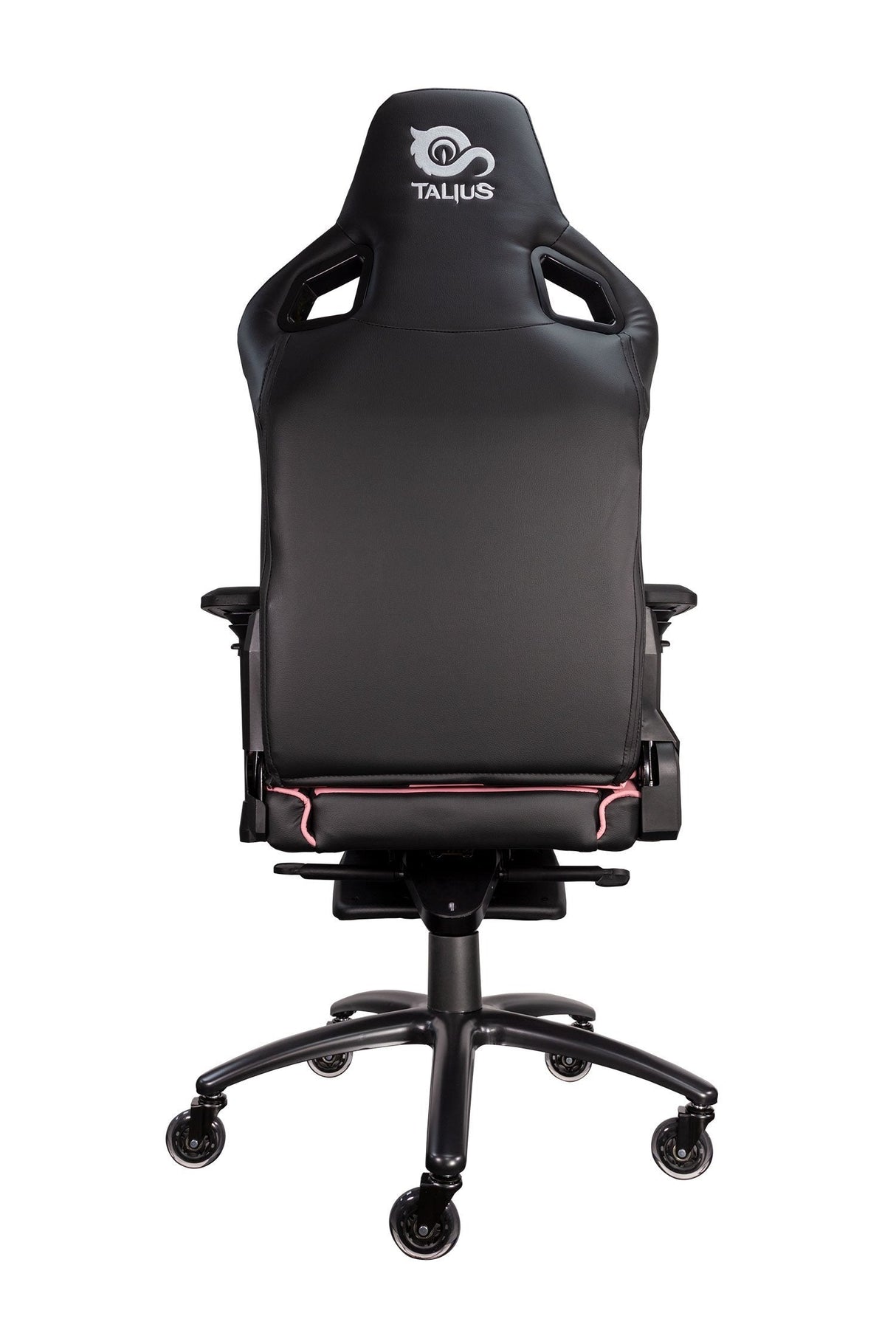 Talius Silla Caiman V2 Gaming Negra/Rosa, Reposapies, 4d, Frog