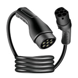 Logilink Elektroauto Cable De Carga Electric Car Charging Cable Tipo 2 22kw 3p 32a 10m Negro + Bolsa