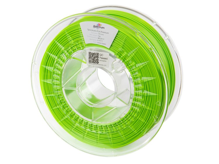 Spectrum 3d Filament / Pla Premium / 1,75mm / Lime Green / Verde / 1kg