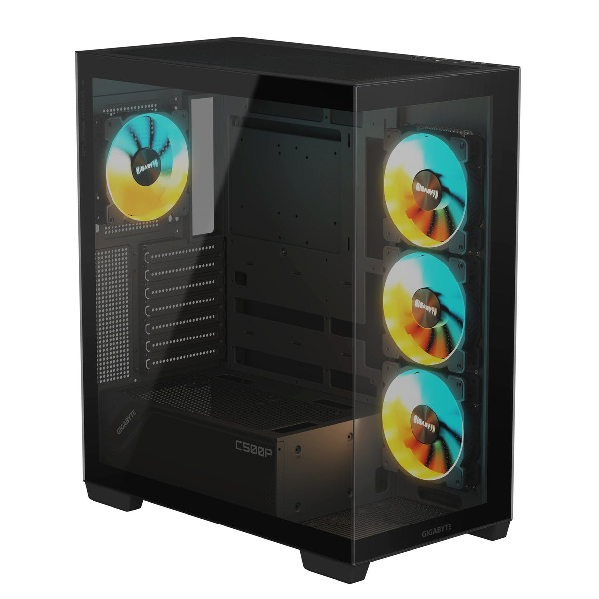 Caja Pc Gigabyte Gb-C500p St Rgb
