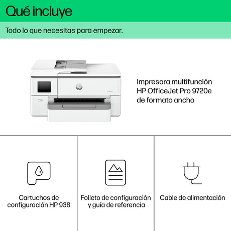 EAN 0196337488038 - HP OfficeJet Pro 9720e WF AiO Printer Inyección de tinta térmica A3 4800 x 1200 DPI 22 ppm Wifi imagen 6