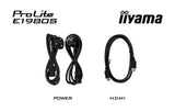 EAN 4948570125418 - iiyama ProLite E1980S-B1 pantalla para PC 48,3 cm (19") 1280 x 1024 Pixeles VGA LED Negro imagen 11