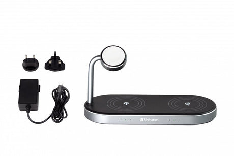EAN 0023942495574 - Verbatim WCS-03 Universal Negro USB Cargador inalámbrico Carga rápida Interior imagen 2