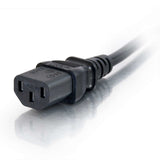 C2g Universal Power Cord Cable De Alimentación Bs 1363 (M) A Power Iec 60320 C13 2 M Moldeado Negro