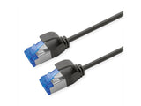 Roline Cable De Red Cat.6a (Class Ea) S Ftp (Pimf), Lsoh, Poe, Schwarz, 0,3 M