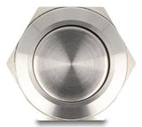 Drucktaster Zum Einbau 19 Mm 2 X Schraubklemme Taster Flach