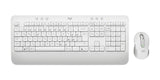 Logitech Signature Mk650 Combo For Business Juego De Teclado Y Ratón Inalámbrico Bluetooth Le Qwertz Checo Blanco Hueso