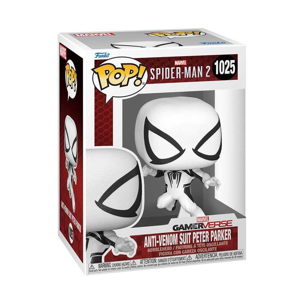 Figura Pop! Marvel Spider-Man 2 - Anti-Venom Suit (Peter Parker)