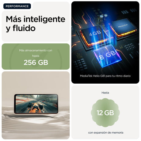 EAN 840493601649 - Motorola moto g06 17,5 cm (6.88") SIM doble Android 15 4G USB Tipo C 4 GB 64 GB 5200 mAh Verde imagen 14