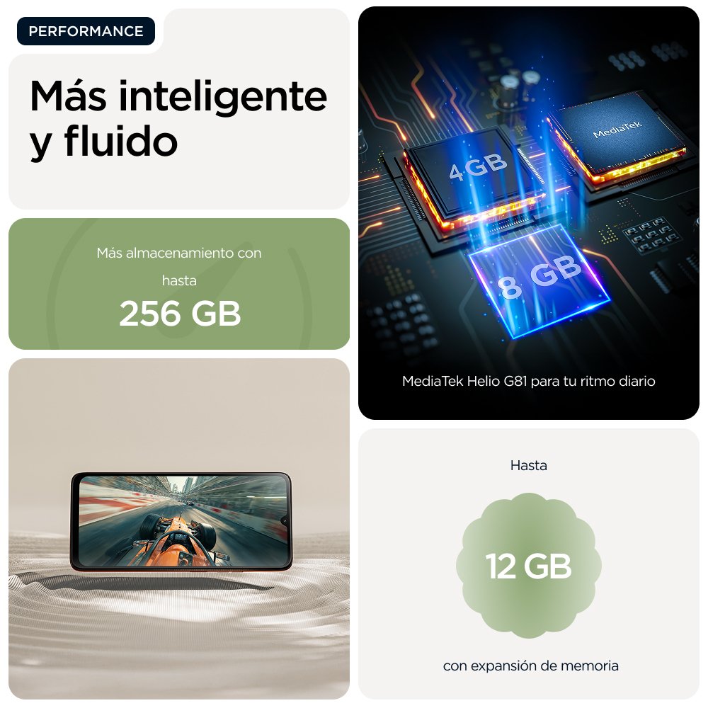Moto G06 Tendril Green 8+256gb