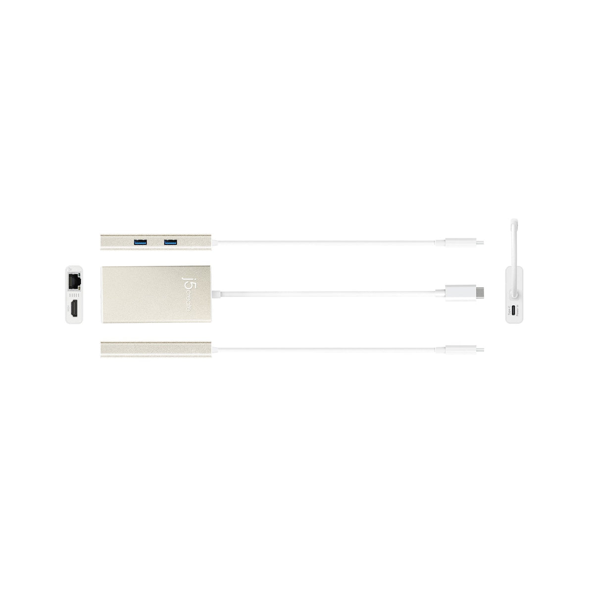 J5create Jca374-N Adaptador Múltiple Usb-C
