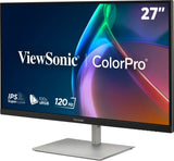 Monitor Pantone 27"  120hz 2k Qhd Validado 100  Srgb Y Calibrado De F Brica Con Usb-C De 90w. Blanco