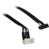 Inter-Tech Rs-04 Rgb Carcasa Del Ordenador Ventilador 12 Cm Negro