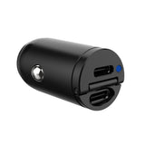 Celly Ccmini2usbcbk Cargador De Dispositivo Móvil Negro Auto