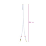 EAN 8433281009875 - Nanocable 10.24.1203 cable de audio 0,2 m 2 x 3.5mm 3,5mm imagen 3