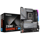 Placa Base Gigabyte Intel 1700 Z690 Gaming X  Atx,  4*Ddr5 4800,  M.2 4x4,  Usb3.2 Gen2