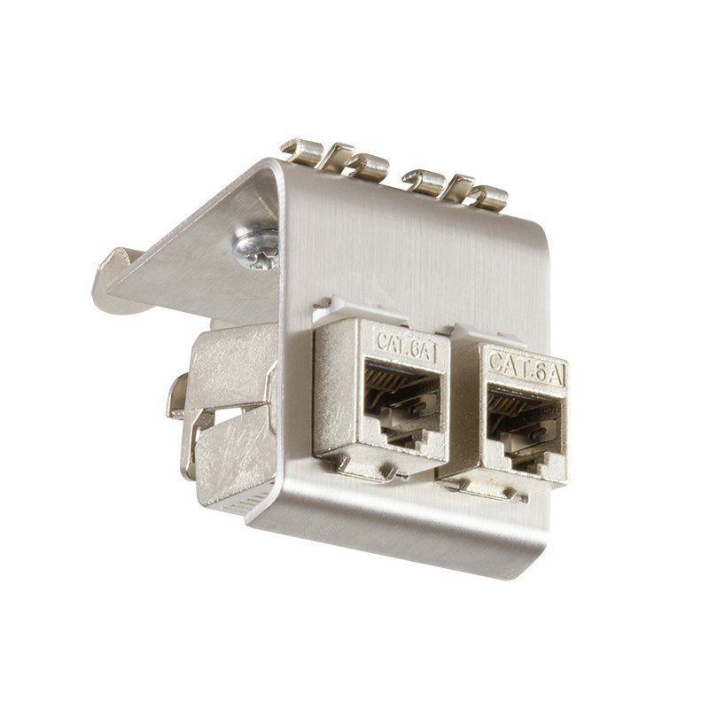 Logilink Mp0052 Accesorio Para Panel De Conexiones  2xrj45 Keystone Module,Metall