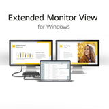 Docking Station Act Connectivity Usb C 4k Mst 2 Monitores Hdmi Ethernet Usb C 3x Usb A Pd Pass Through Cable 1m